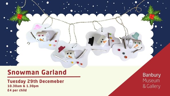 Snowman Garland