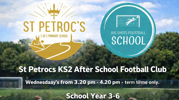 St Petrocs After School Football Club - years 3-6