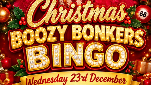 Christmas Boozy Bonkers Bingo