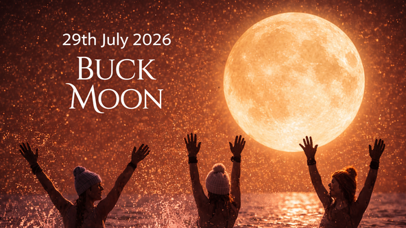 The Buck Moon - Yoga & Sea Dip 🩷 