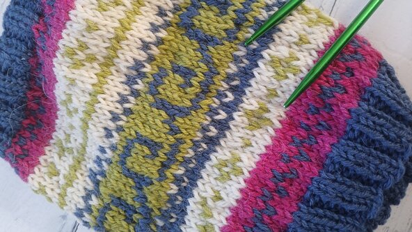 Intro to Stranded Knitting at Westpoint 