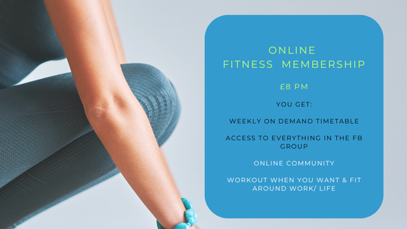 Online Fitness Membership
