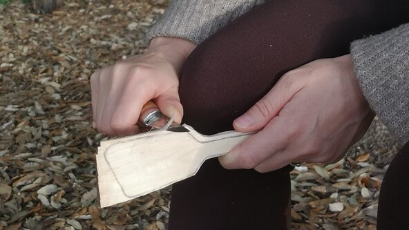 Spatula Whittling Workshop @ The Garlic Farm