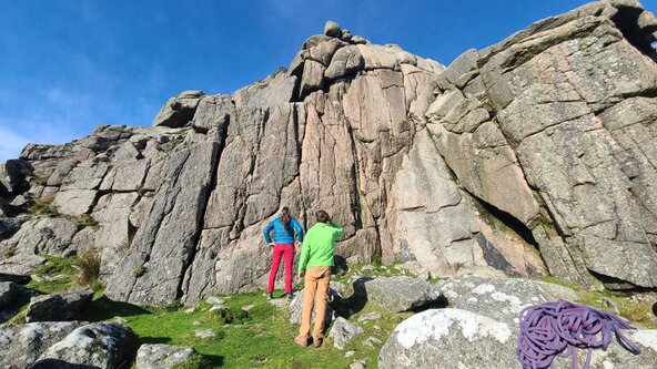 Hound Tor - Rock Climbing Experience 