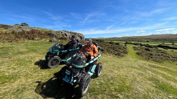 An accessible walk - Explore Burrator reservoir and the Downs above it
