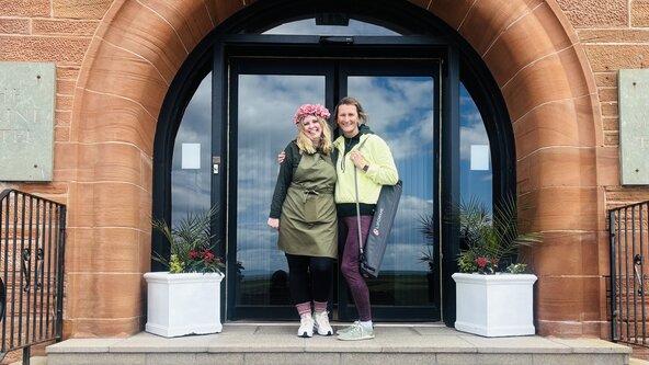 Balance & Bloom at Marine Troon 🧘🏻‍♀️💐✨