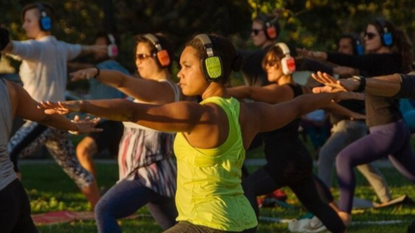 Mellow Flow Silent Disco Yoga