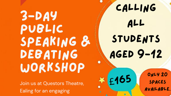 High Fliers SPEAK UP, STAND OUT — The Questors Theatre, London