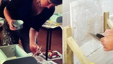 DIY Painting and Tiling - Course for Women, SOUTH BRENT
