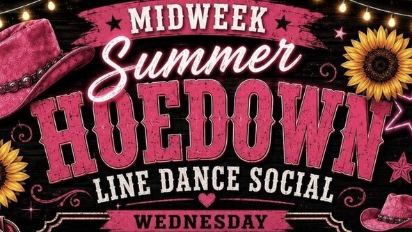 Midweek Summer Hoedown Line Dance Social 🌻🤠