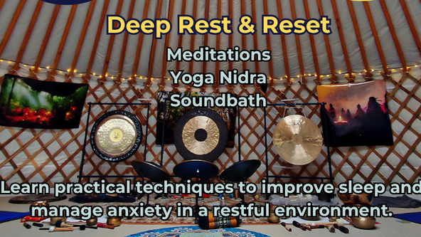 Self Care Masterclass - Deep-Rest: Improving sleep and managing anxiety