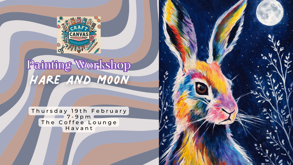 Craft and Canvas Painting Workshop: Hare in the Moonlight