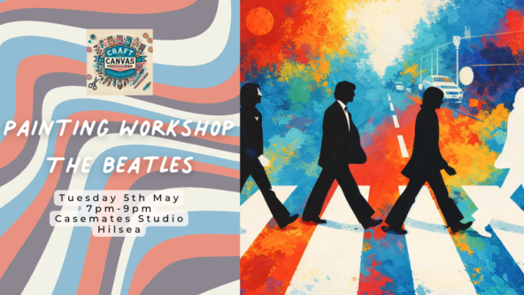 Craft and Canvas Painting Workshop: Beatles Canvas