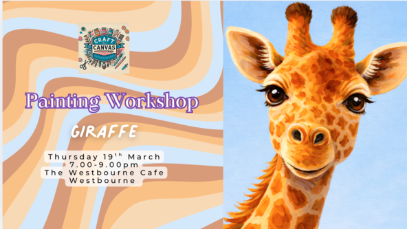 Craft and Canvas Painting Workshop: Giraffe