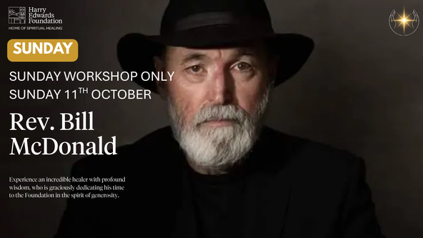Rev. Bill McDonald - SUNDAY WORKSHOP ONLY (packed lunch)