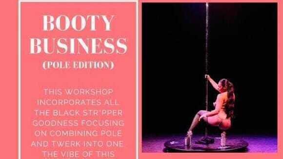 Booty business workshop with Destiny ✨