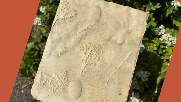 Cast in Plaster — Nature Tiles with Jasmine