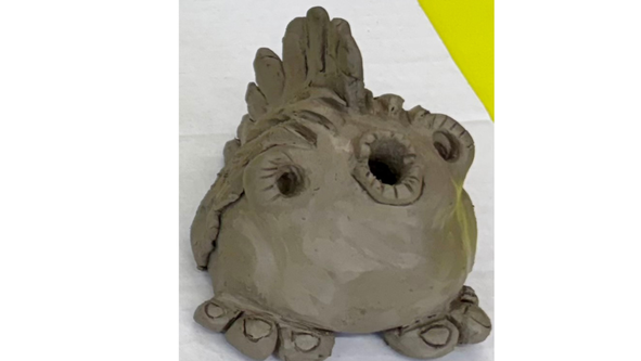 Make your own Funky Clay Chicken or Bird