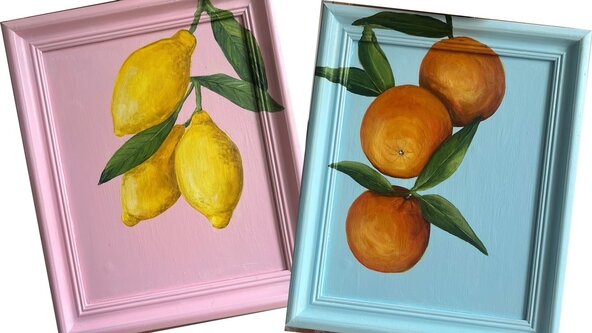 Squeeze the Day — Botanical Painting with Amelia