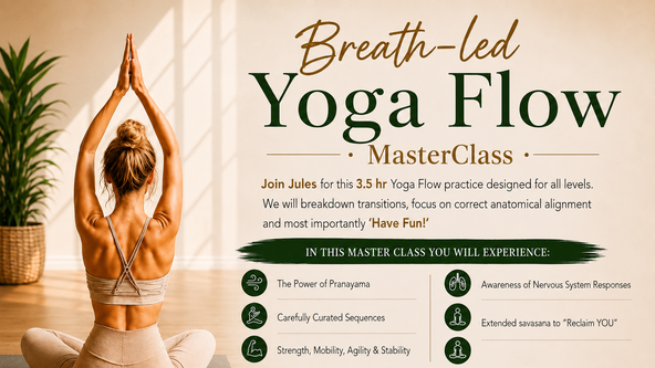 🌀Breath-led Yoga Flow Masterclass