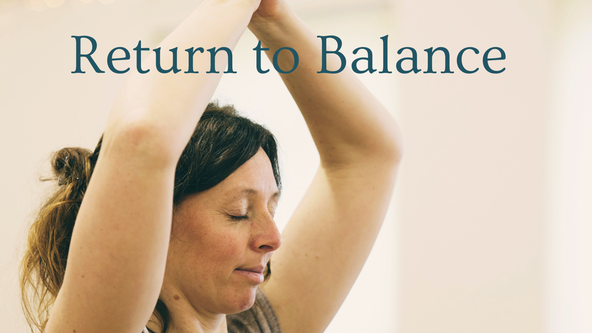 Returning to Balance