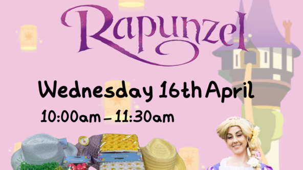 Easter Crafts with Rapunzel