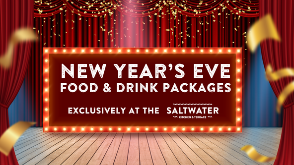 New Year’s Eve at Saltwater – Reserved Food & Drink Packages