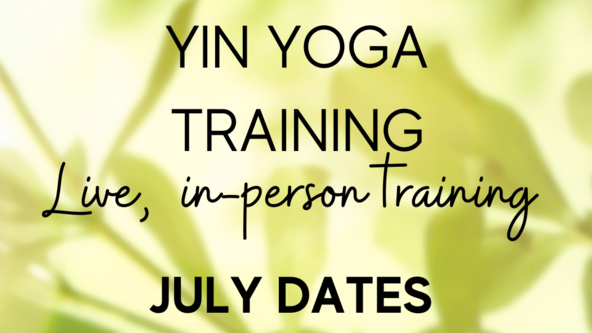 pay £150 deposit for YIN YOGA - 5 DAY INTENSIVE TRAINING 