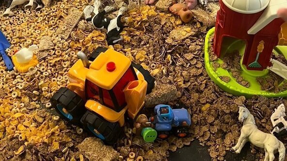 MESSY PLAY WITH RUBBA BUBBA SWANSEA! 60 minutes of messy play, 30 minutes of free play