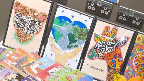 Kids Teaching Kids: Hafsa and Sameer's Ultimate Eco-Craft Creations Adventure! for 8-10 yrs @ Redbridge Central Library (Lab Central)