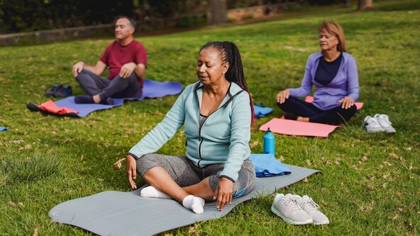 International Yoga Day at Valentines Park 