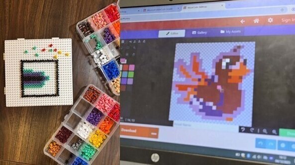 Hama Coding, for families with children 6-9 yrs @ Hainault Library