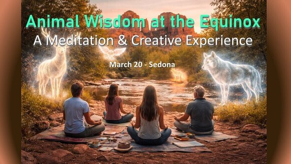 Animal Wisdom at the Equinox 🦌 A Guided Meditation & Creative Experience