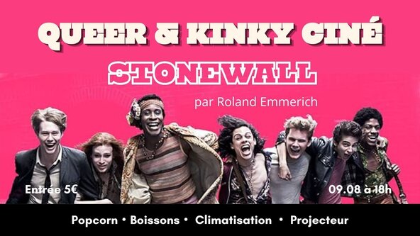🎬 QUEER & KINKY CINÉ CLUB 🍿 Stonewall 