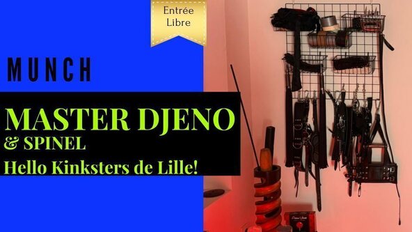💬💙 Munch avec Master Djeno & Spinel : Rentrée des Kinksters de Lille