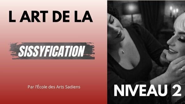 👄 L 'Art de la Sissyfication NIVEAU 2 par l'Ecole des Arts Sadiens