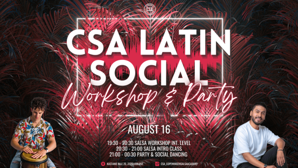 ✫ CSA Latin Social SEASON OPENING: Timba Workshop & Salsa Intro + Party ✫ 
