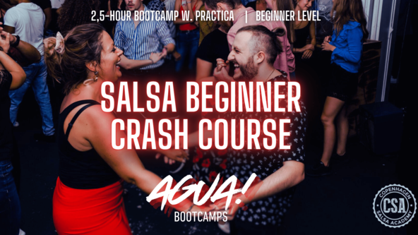 🌟 1-day Salsa Beginner Crash Course  | AGUA! Bootcamps 🌟