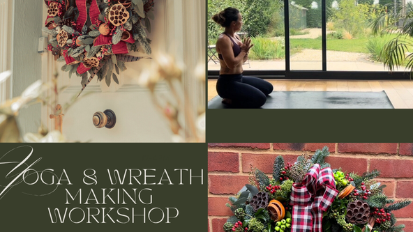 Festive Yoga and Wreath Making Workshop