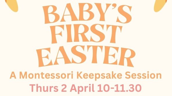 🐣 Baby’s First Easter - A Montessori Keepsake Session