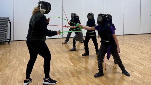 Marleigh fencing Friday