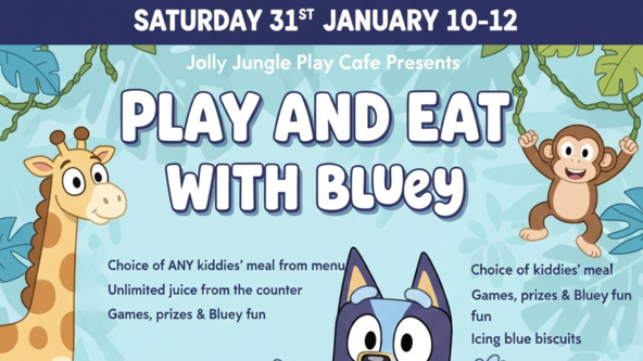 🌿🐾 PLAY & EAT WITH BLUEY! 🐾🌿