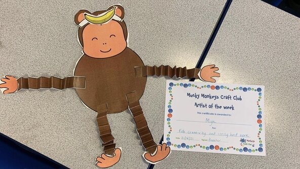 Mucky Monkeys Makers - Children’s Craft Club 