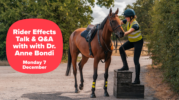 BHS Wales Winter Series Talks - Rider Effects: A deep dive into the techniques of world class riders with Q&A. Mon 7th December 7pm - 8pm