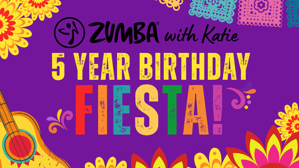 🥳 5 YEAR ZUMBA FIESTA 🥳