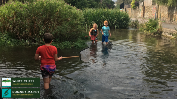 River Dipping on the River Dour