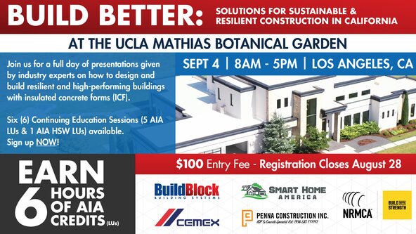 Build Better: Solutions for Sustainable & Resilient Construction in California