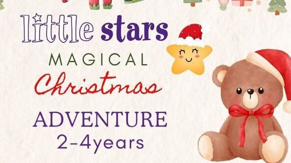 Little stars ✨ Magical Christmas 2-4 years Child/Adult class(St.patricks)