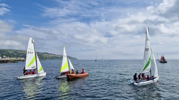   Begin Sailing Course Stage 1, 2 & Improvers - Half Day Morning 9.30 to 12.30 - 6th to 10th of July