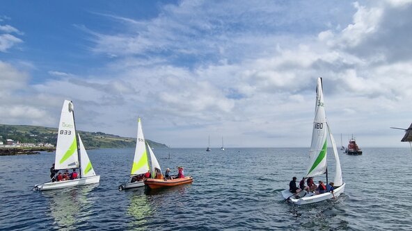 Begin Sailing Course Stage 1 & 2 - Half Day Afternoon 1 pm to 4 pm - 13th to 17th of July